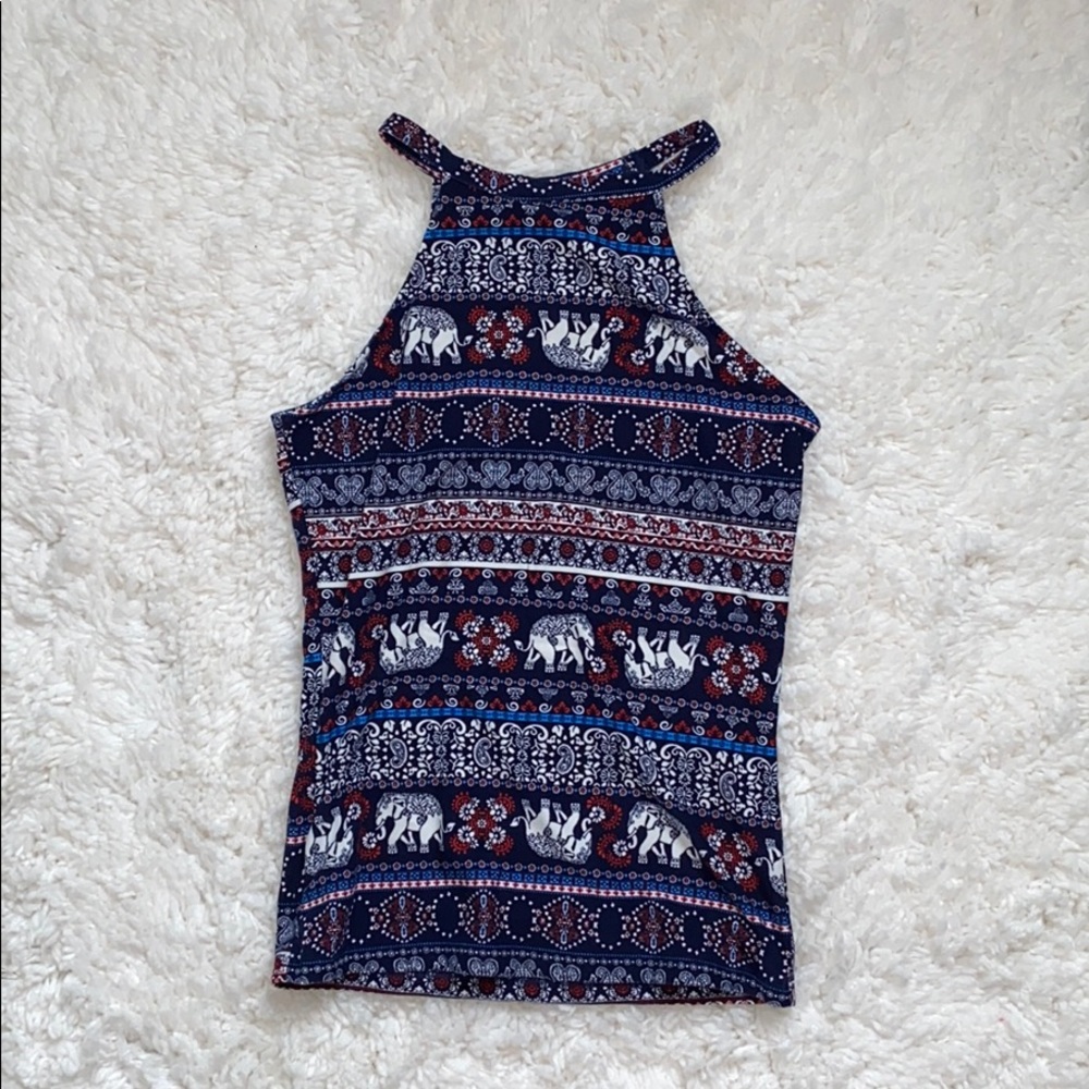Elephant Halter Top